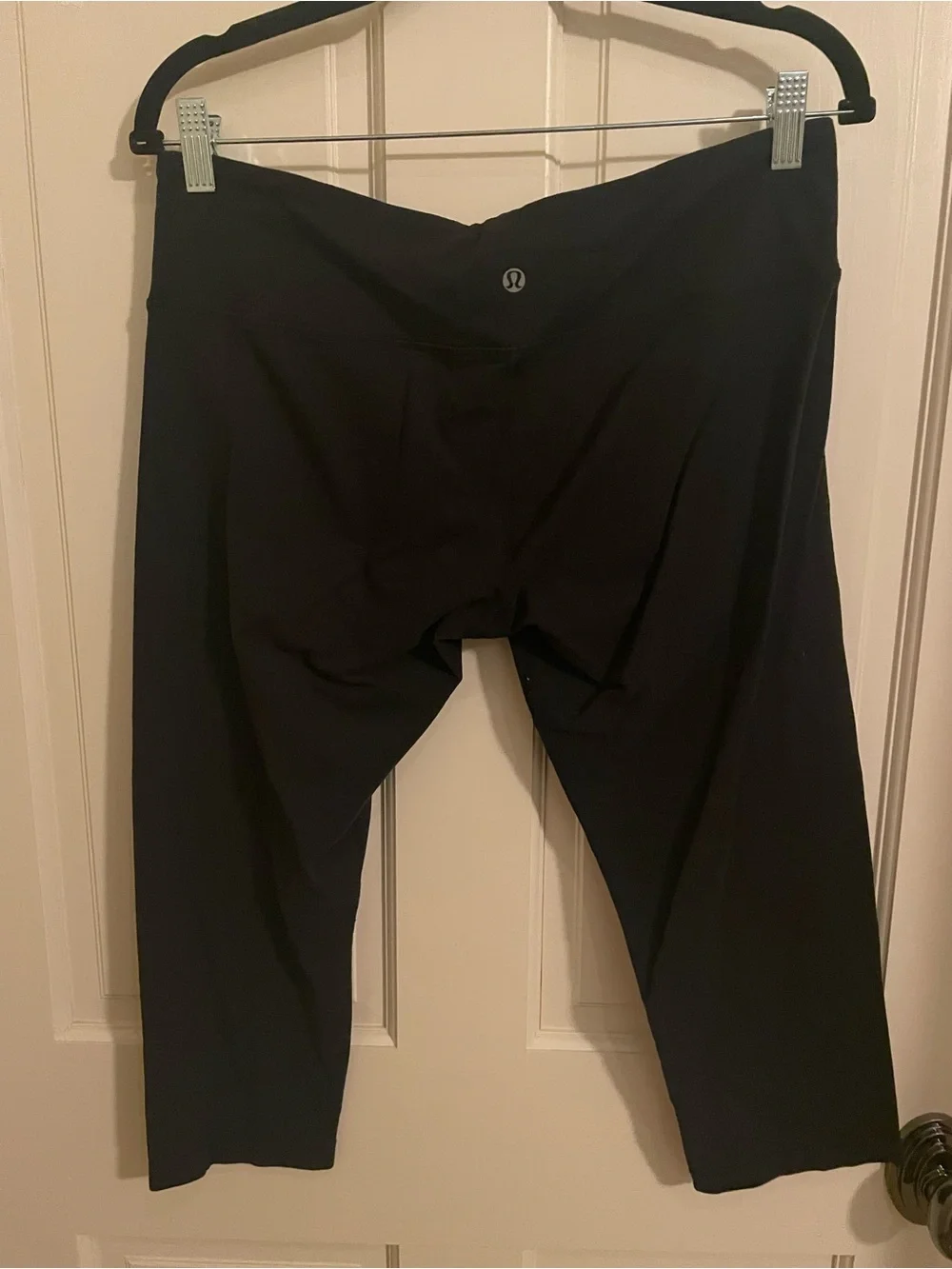 lululemon athletica Black Cropped Leggings